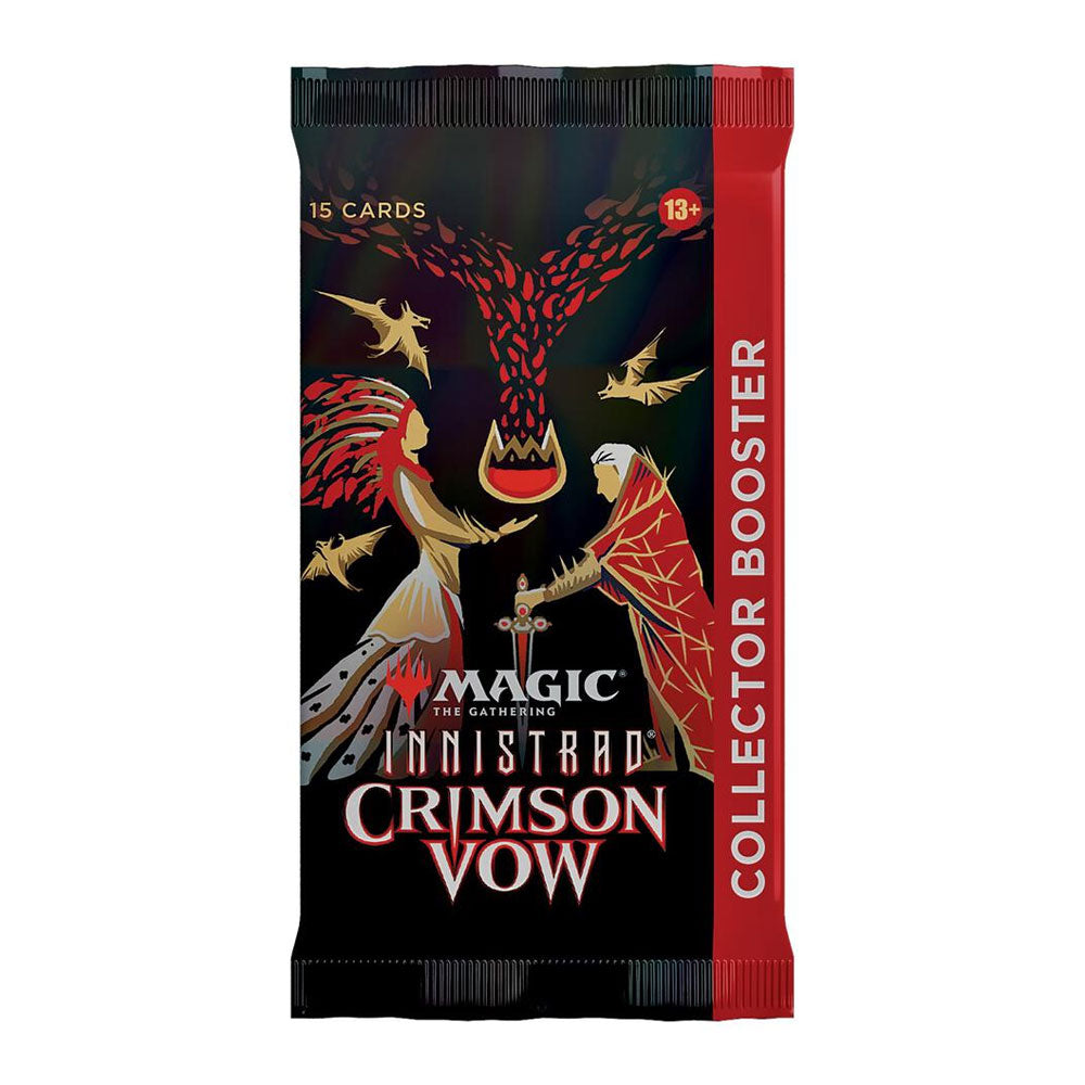 booster box crimson vow Magic the Gathering Innistrad Crimson Vow Collector Booster Pack