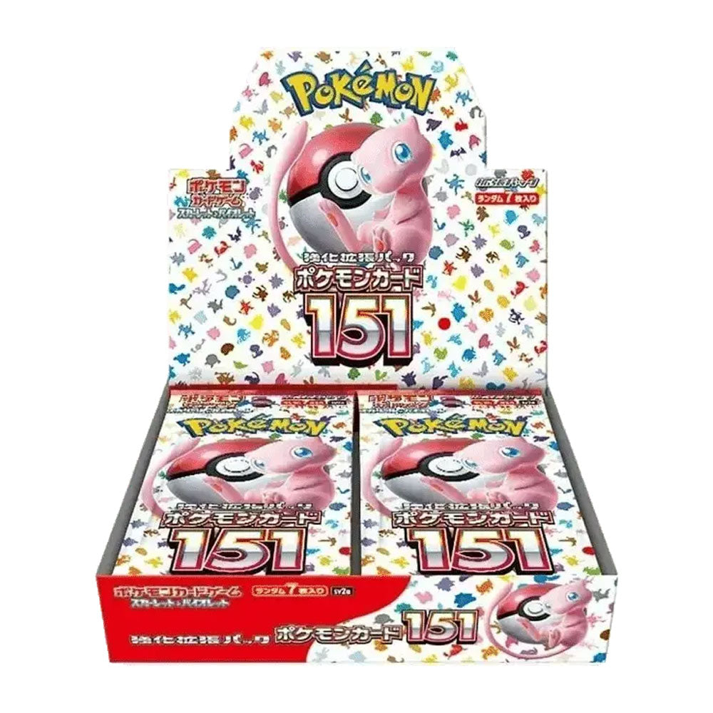 Pokemon 151 SEALED Booster Box Japanese - Sv2a