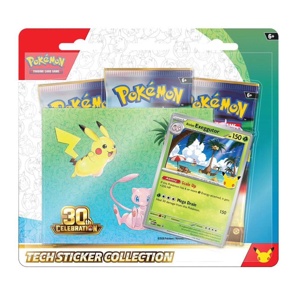 30th Celebration Tech Sticker Collection [Syles may vary]