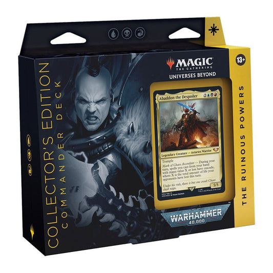 Universes Beyond: Warhammer 40,000 - The Ruinous Powers Commander Deck (Collector's Edition)