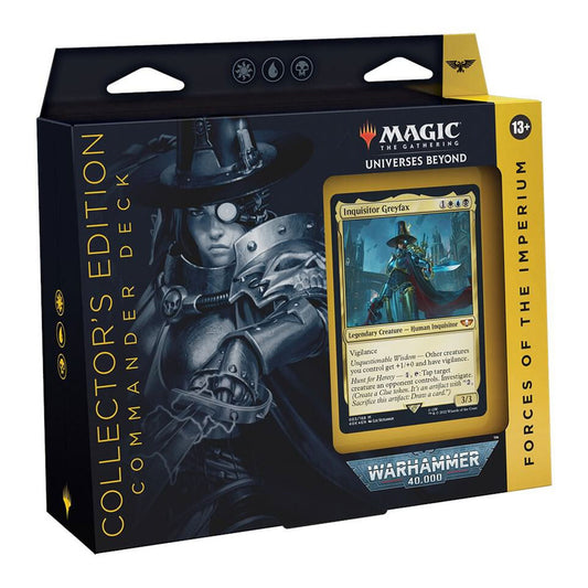 Universes Beyond: Warhammer 40,000 - Forces of the Imperium Commander Deck (Collector's Edition)