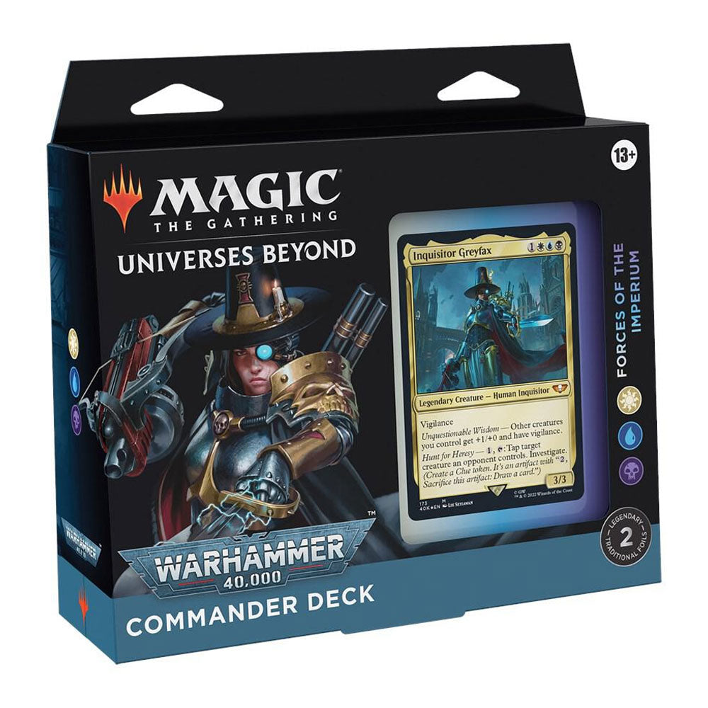 Universes Beyond: Warhammer 40,000 - Forces of the Imperium Commander Deck