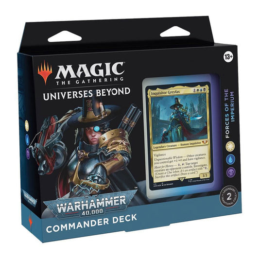 Universes Beyond: Warhammer 40,000 - Forces of the Imperium Commander Deck