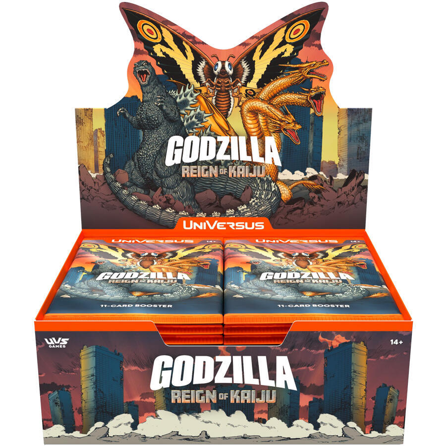 Godzilla Reign of Kaiju: Booster Display