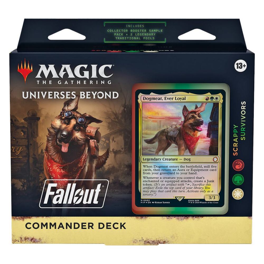 Universes Beyond: Fallout Commander Deck - Scrappy Survivors