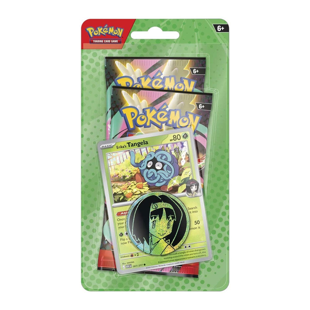Mega Evolution: Ascended Heroes Collection - 2 Pack Blister 1 tab [Styles may vary]