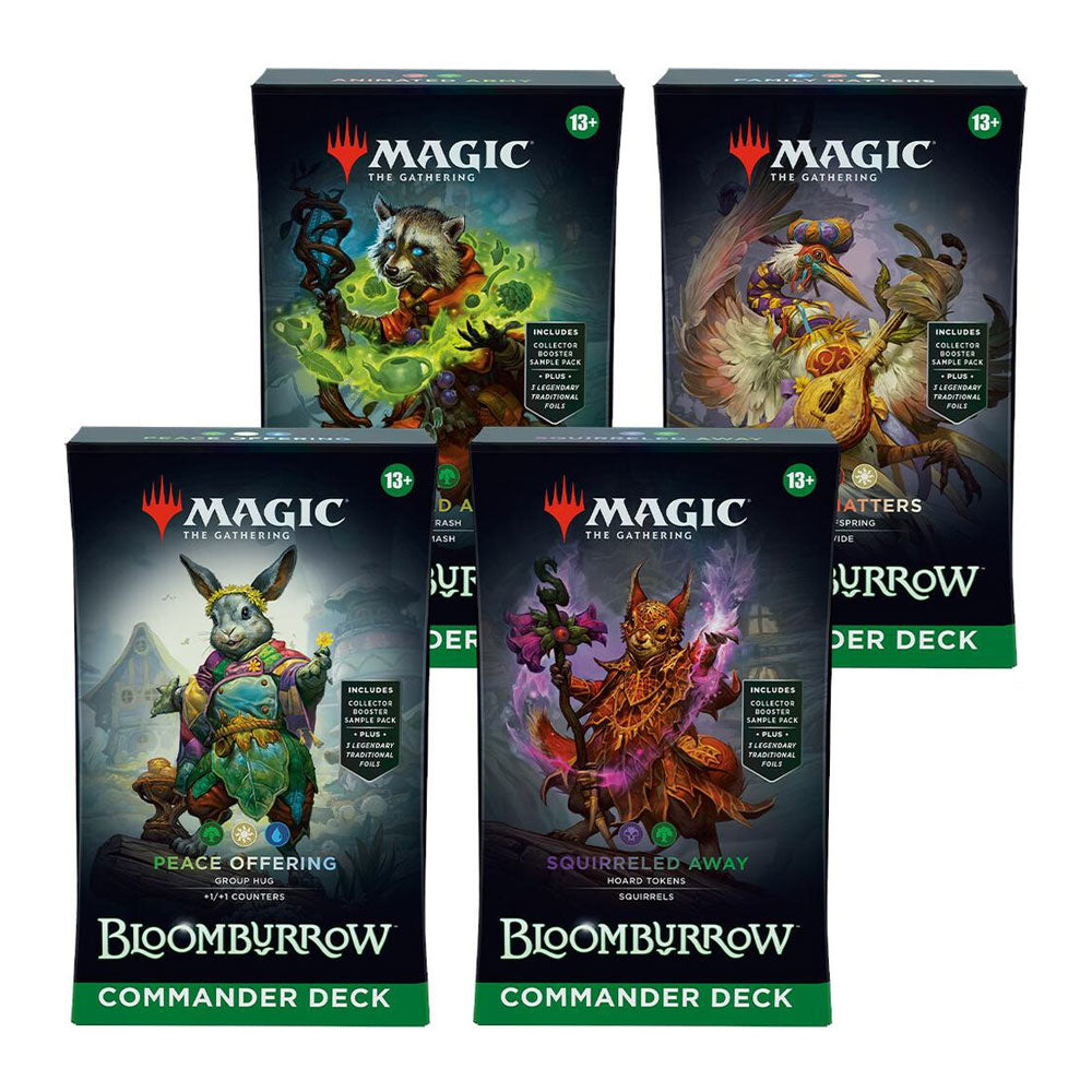 Bloomburrow Commander Deck Display [Set of 4]