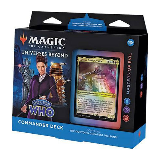 Universes Beyond: Doctor Who - Masters of Evil Commander Deck