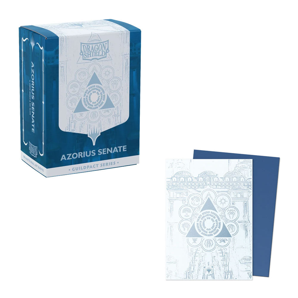 Dragon Shield Guildpact Sleeves (Standard Size, Matte Dual Art, 100ct) - Pick a color
