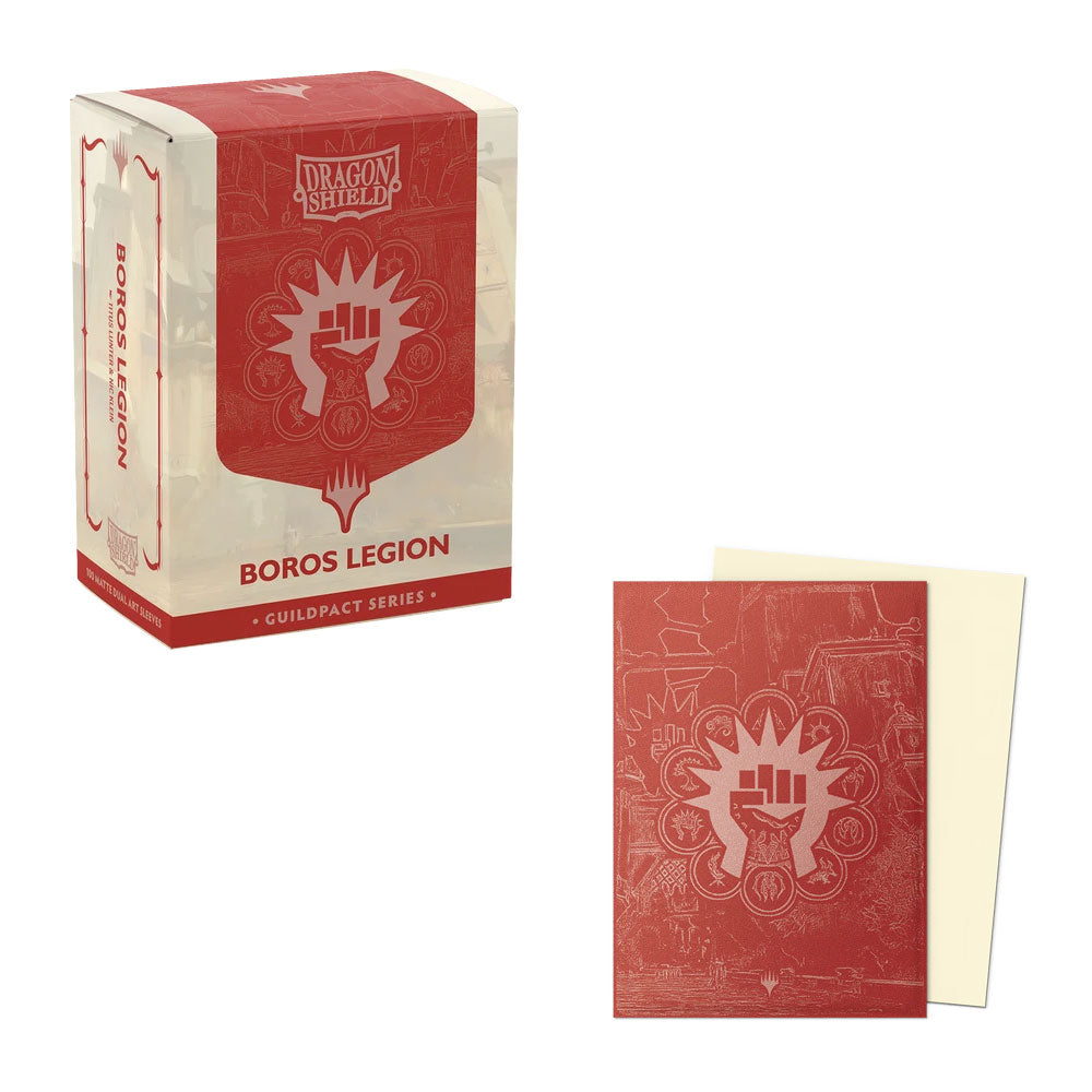 Dragon Shield Guildpact Sleeves (Standard Size, Matte Dual Art, 100ct) - Pick a color