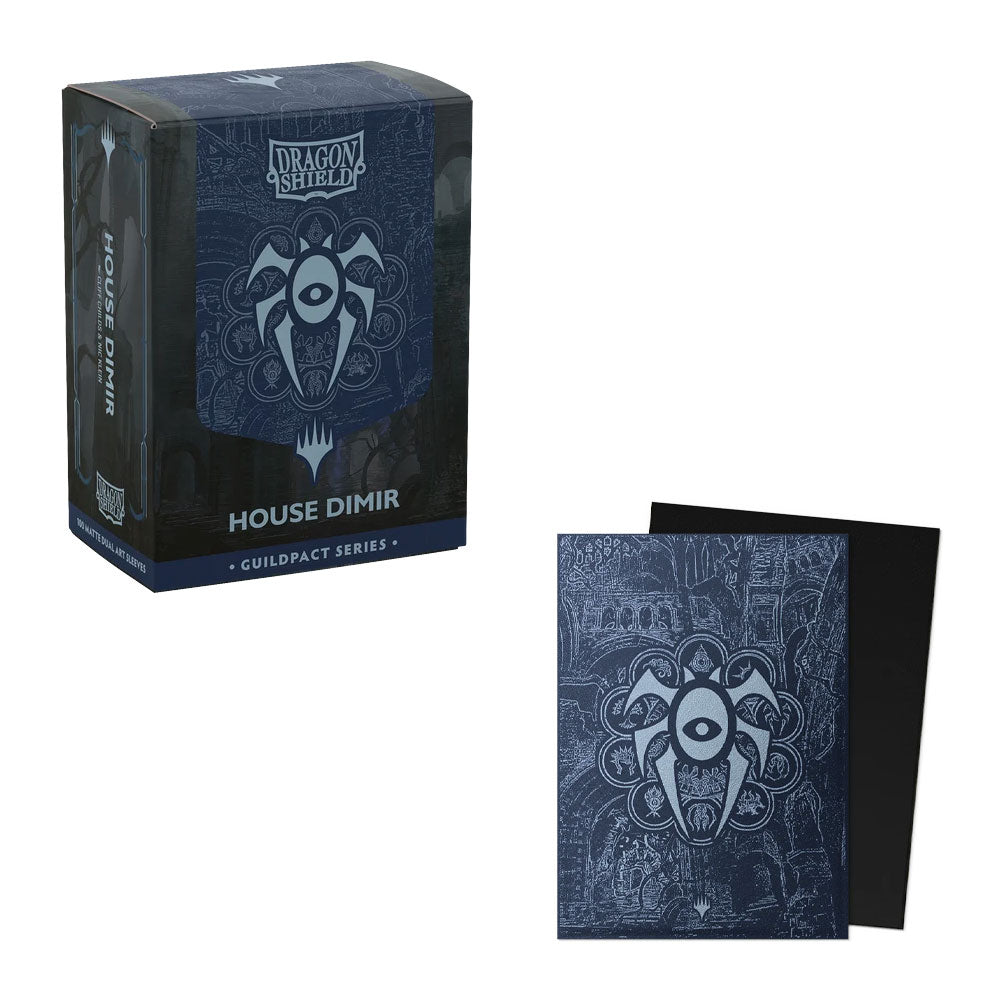 Dragon Shield Guildpact Sleeves (Standard Size, Matte Dual Art, 100ct) - Pick a color