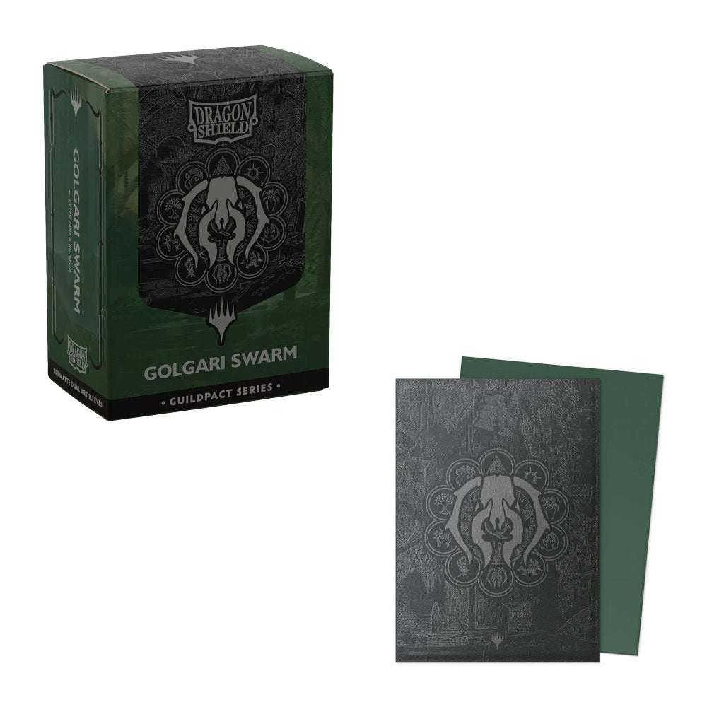 Dragon Shield Guildpact Sleeves (Standard Size, Matte Dual Art, 100ct) - Pick a color