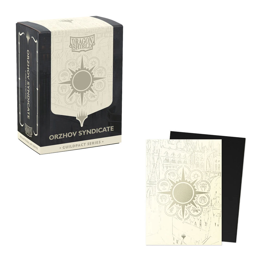 Dragon Shield Guildpact Sleeves (Standard Size, Matte Dual Art, 100ct) - Pick a color