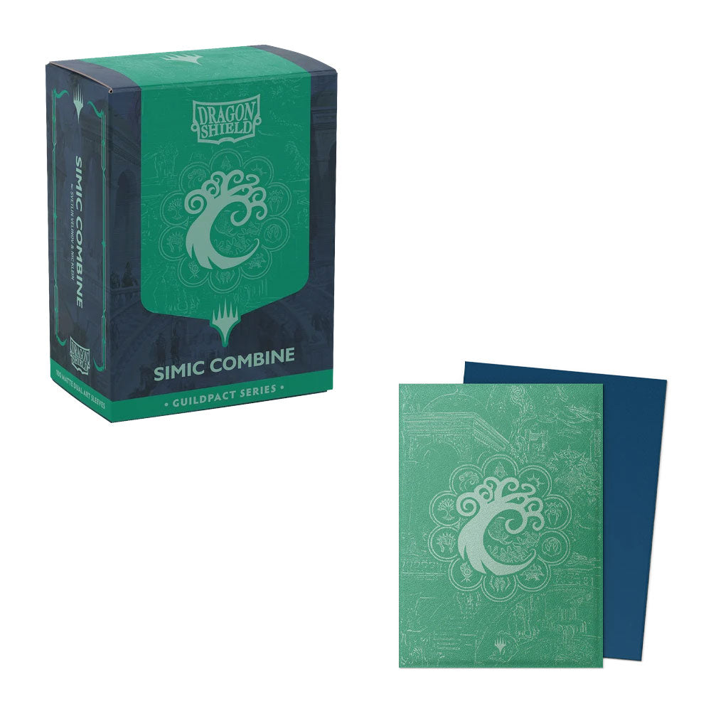 Dragon Shield Guildpact Sleeves (Standard Size, Matte Dual Art, 100ct) - Pick a color