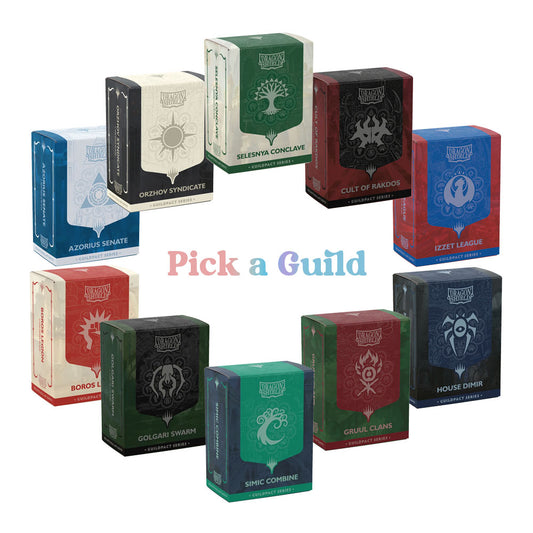 Dragon Shield Guildpact Sleeves (Standard Size, Matte Dual Art, 100ct) - Pick a color