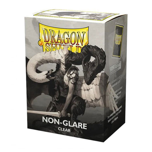 Dragon Shield Non-Glare V2 Matte Sleeves - Clear (100-Pack)