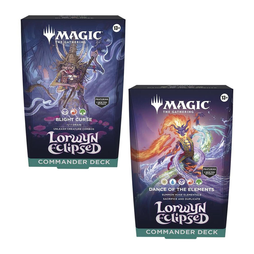 Lorwyn Eclipsed Commander Decks [Set of 2]