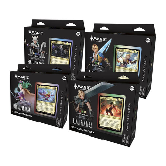 FINAL FANTASY Commander Deck Display