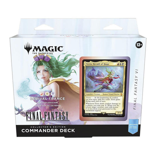 FINAL FANTASY Commander Deck - FINAL FANTASY VI Revival Trance (Collector's Edition)