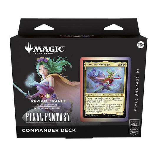 FINAL FANTASY Commander Deck - FINAL FANTASY VI Revival Trance