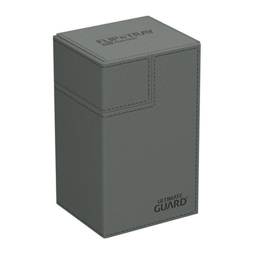 Flip`n`Tray XenoSkin Monocolor - Grey (Holds 80+) - Ultimate Guard Deck Boxes