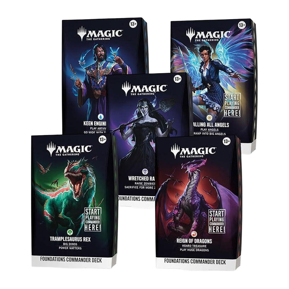 Foundations Commander Decks [Set of 5]