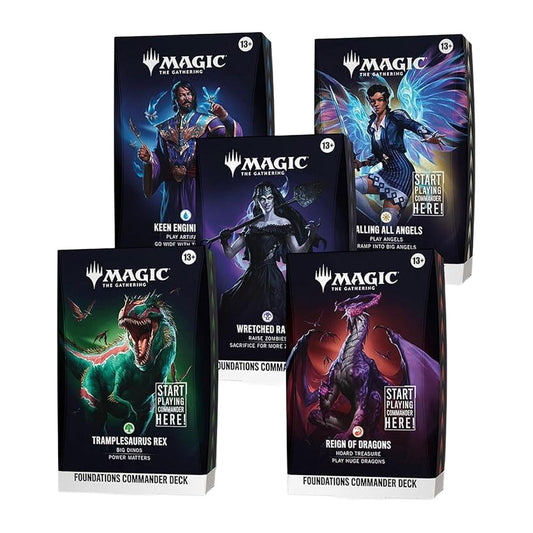 Foundations Commander Decks [Set of 5]