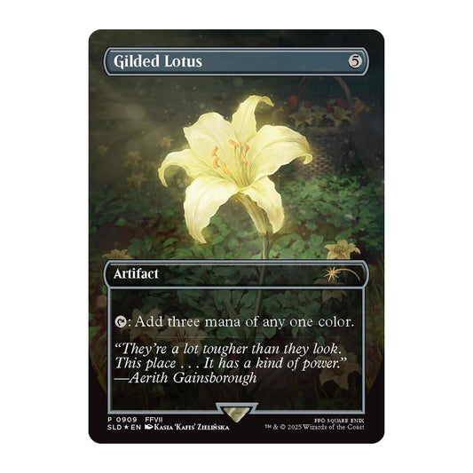 Gilded Lotus (Rainbow Foil) (909)