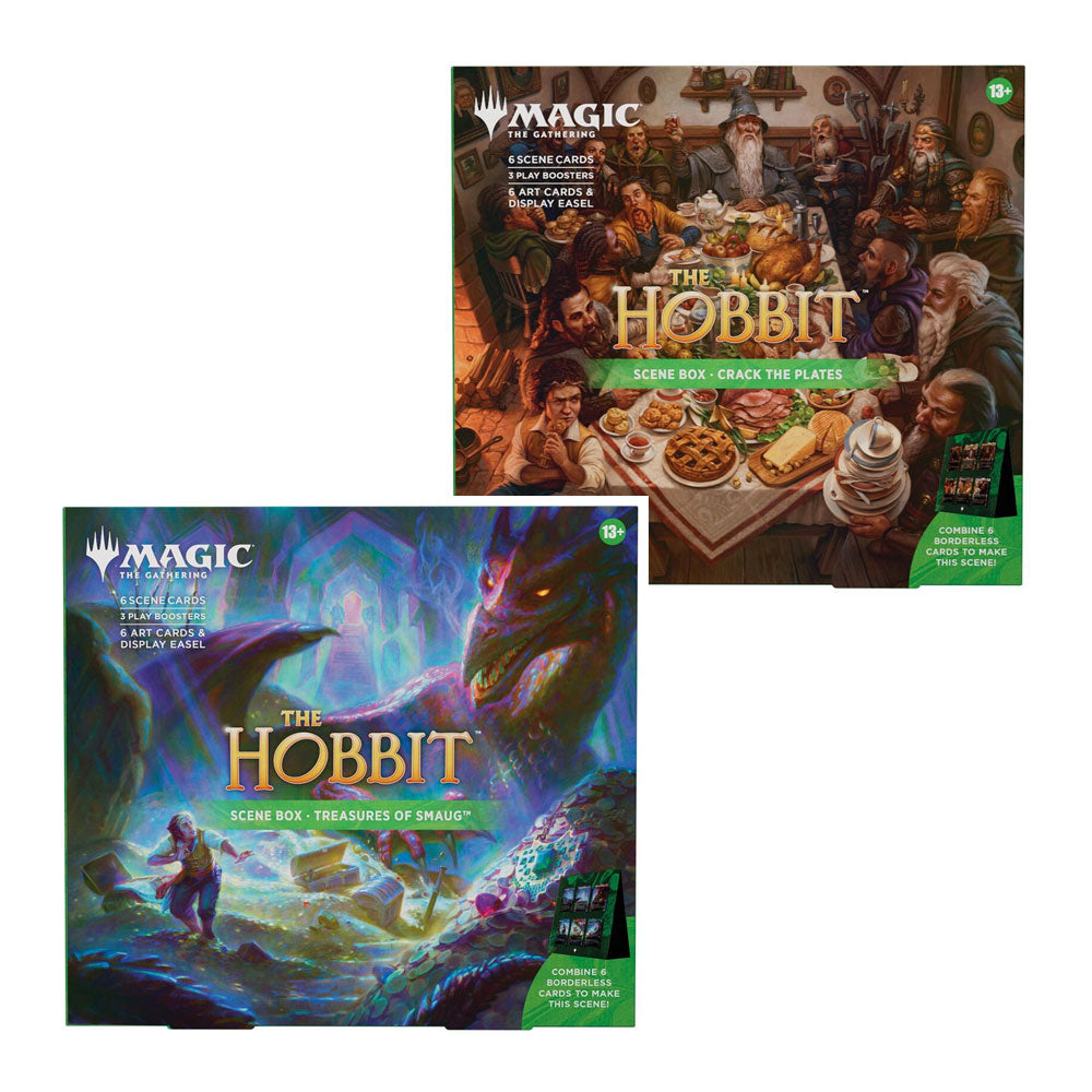 The Hobbit Scene Box - Set of 2