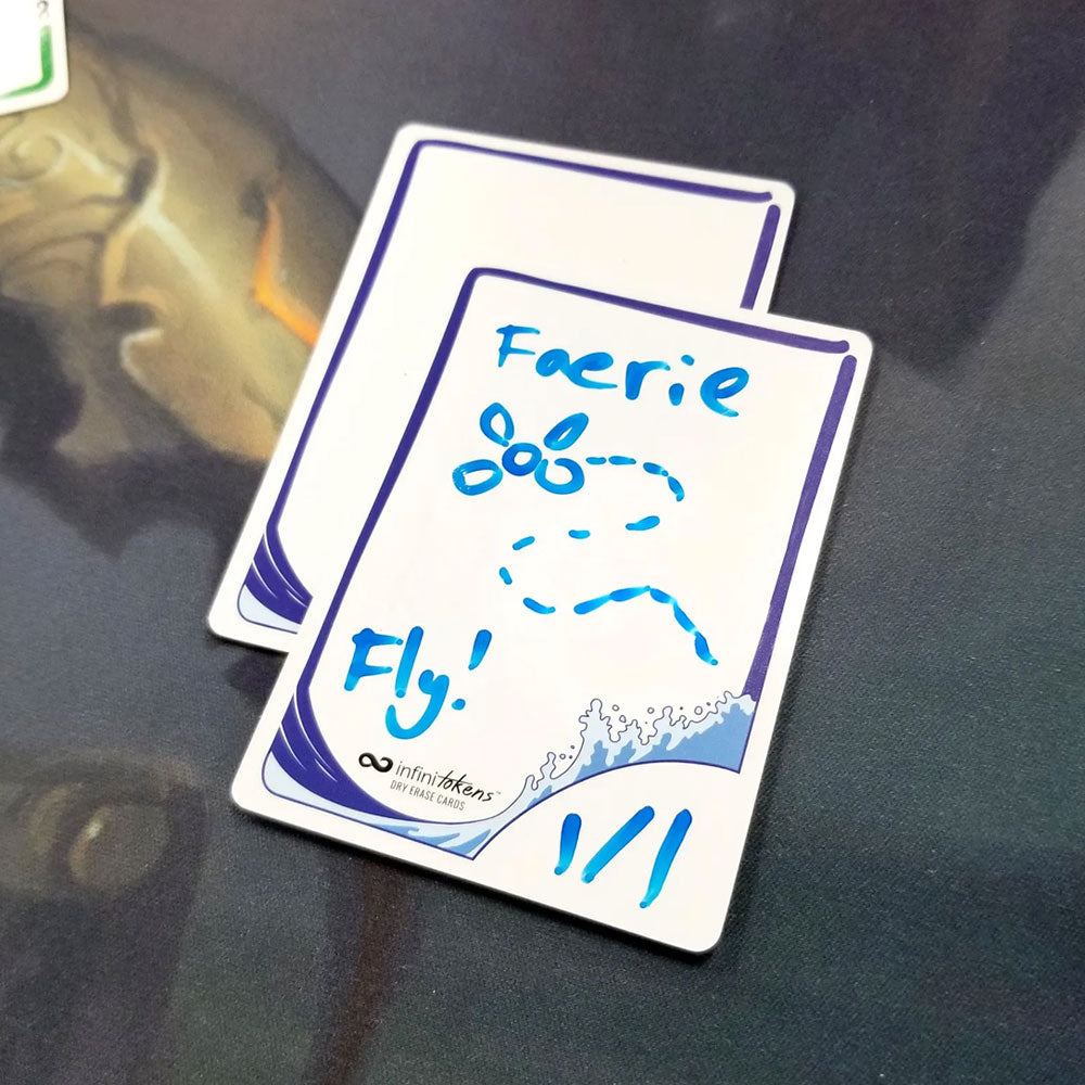 InfiniTokens COLOR Dry Erase Cards/Tokens - 25-Pack