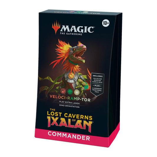The Lost Caverns of Ixalan Commander Deck - Veloci-Ramp-Tor