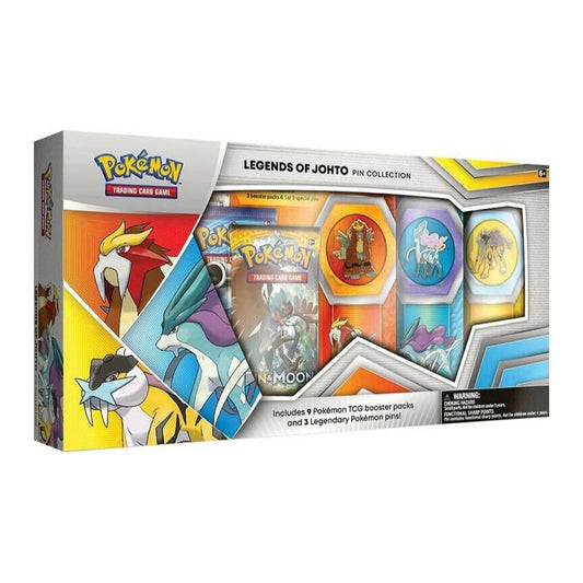Legends of Johto Pin Collection