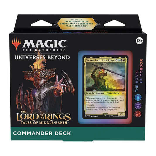 The Lord of the Rings: Tales of Middle-earth Commander Deck - The Hosts of Mordor