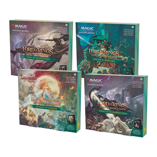 The Lord of the Rings: Tales of Middle-earth Scene Boxes [Set of 4]