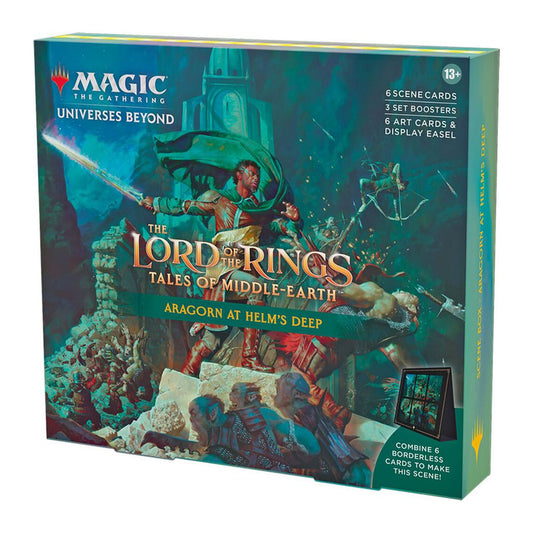 The Lord of the Rings: Tales of Middle-earth Scene Box - Aragorn at Helm's Deep