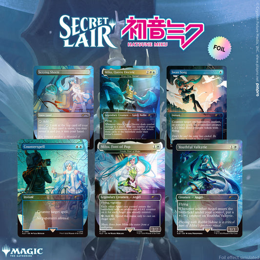 Secret Lair x Hatsune Miku: Winter Diva EN - Rainbow Foil Edition