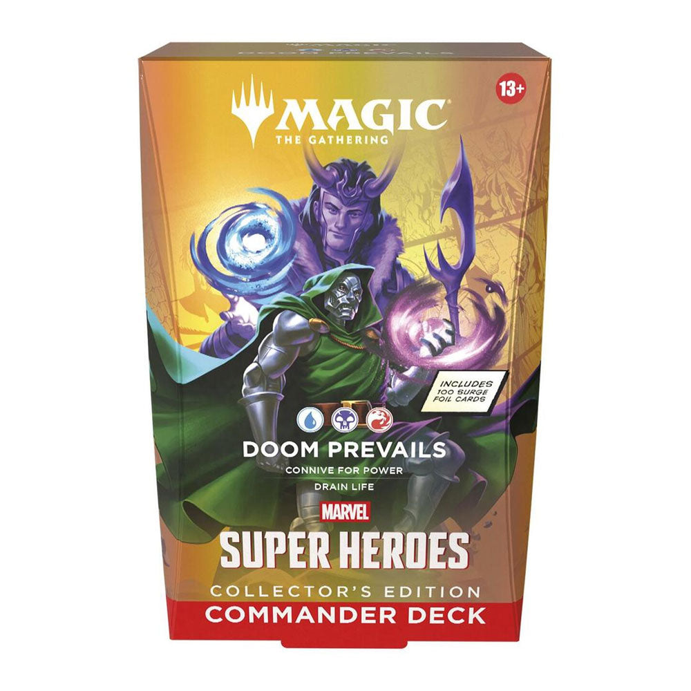 Marvel Super Heroes Commander Deck - Doom Prevails (Collector's Edition)