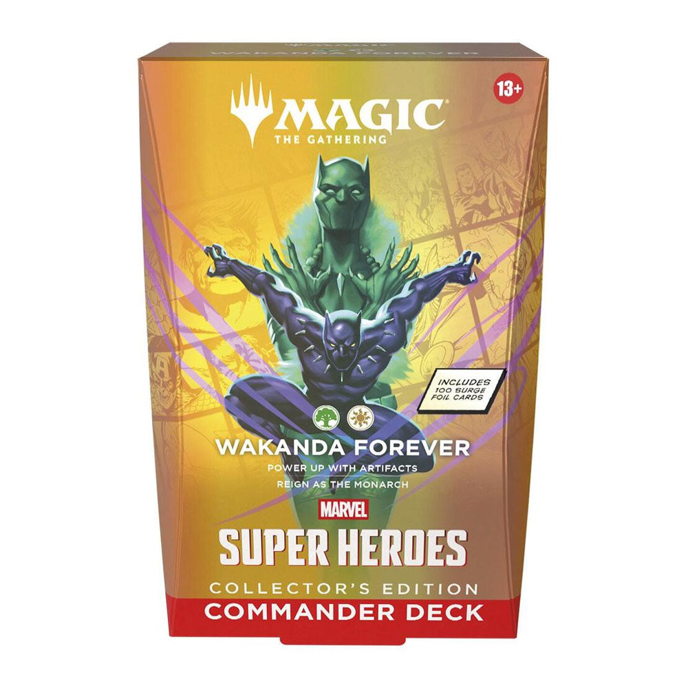 Marvel Super Heroes Commander Deck - Wakanda Forever (Collector's Edition)