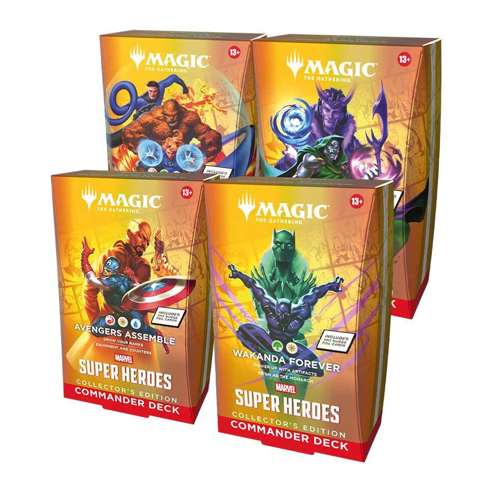 Marvel Super Heroes Commander Deck Case (Collector's Edition)