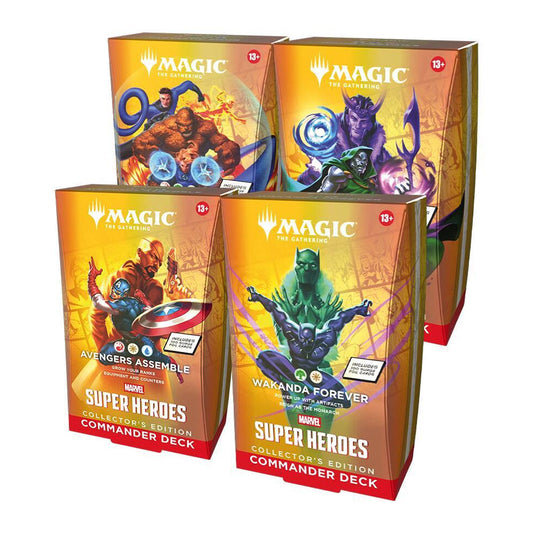 Marvel Super Heroes Commander Deck Case (Collector's Edition)