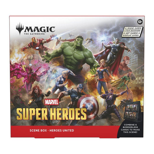 Marvel Super Heroes Scene Box - Heroes United