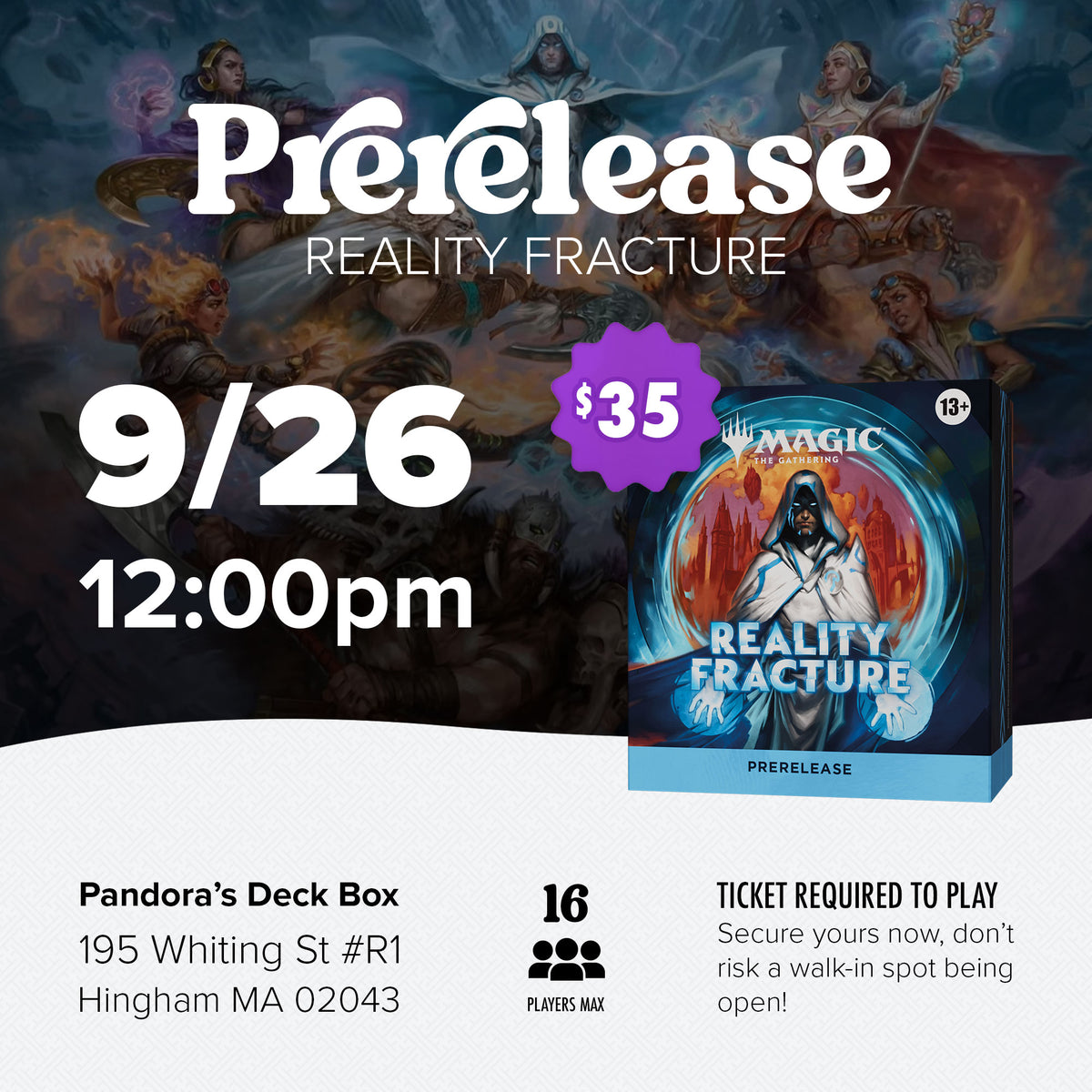 EVENT - Reality Fracture Prerelease