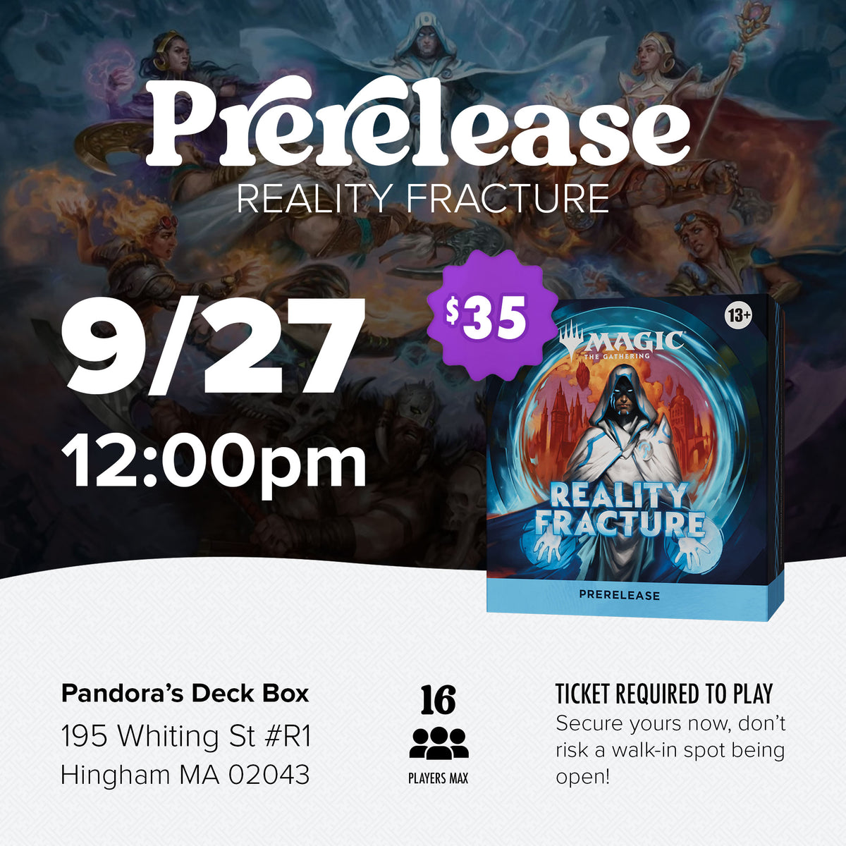 EVENT - Reality Fracture Prerelease
