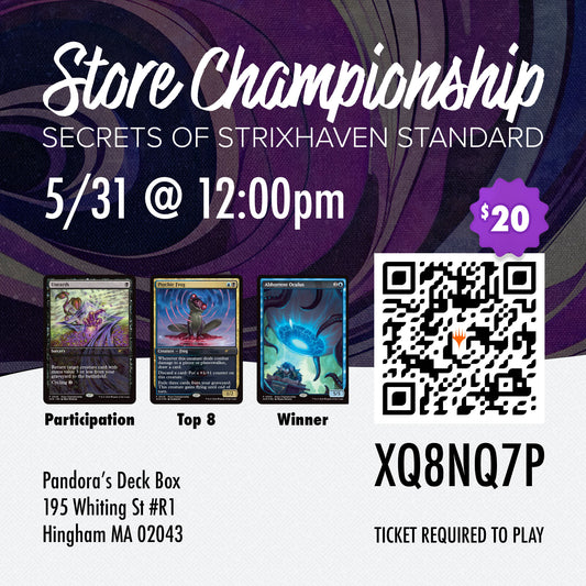 EVENT - MTG Store Championship - Secrets of Strixhaven Standard