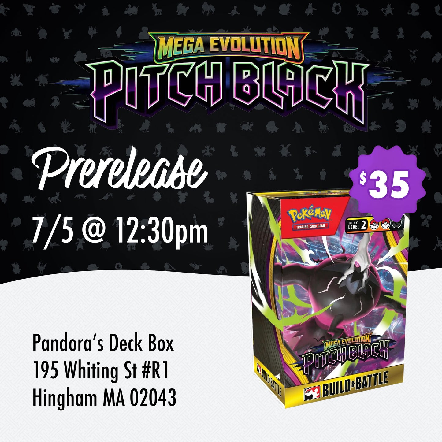 EVENT - Pitch Black Prerelease