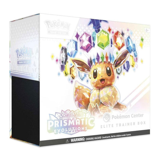 Prismatic Evolutions Pokemon Center Elite Trainer Box (Exclusive)