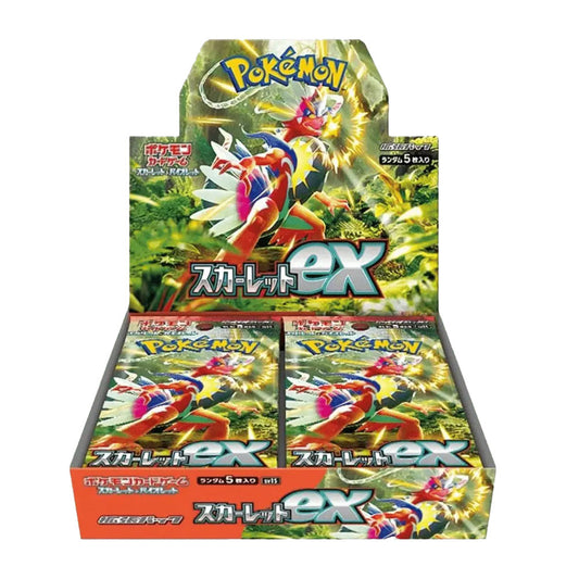 Scarlet EX Japanese Booster Box sv1s