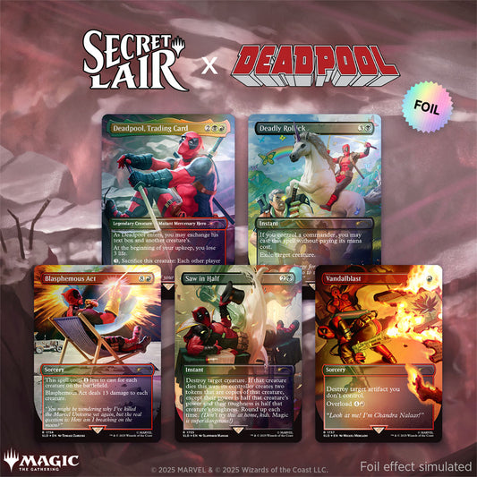Secret Lair x Marvel's Deadpool: April Pool's Day! - Rainbow Foil Edition