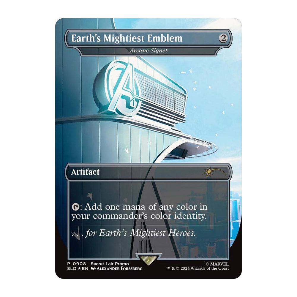 Earth's Mightiest Emblem - Arcane Signet (Rainbow Foil) - NM