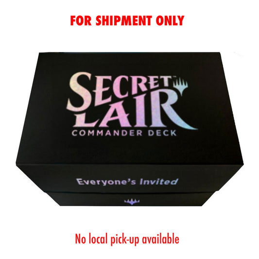 Secret Lair Commander Deck: Everyone’s Invited! - Double Rainbow Foil Edition*
